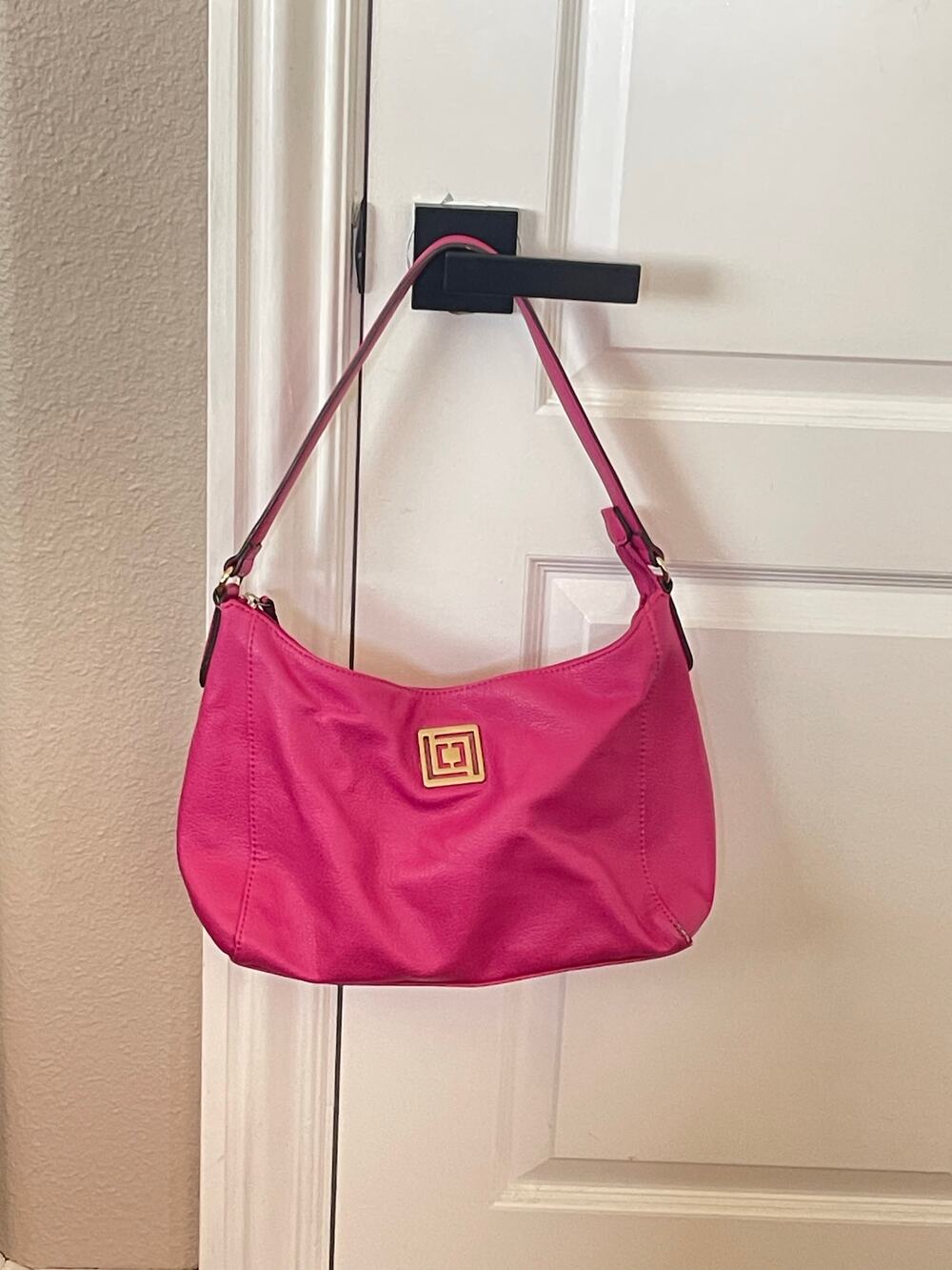 Liz claiborne Pink leather bag Tote Hobo
